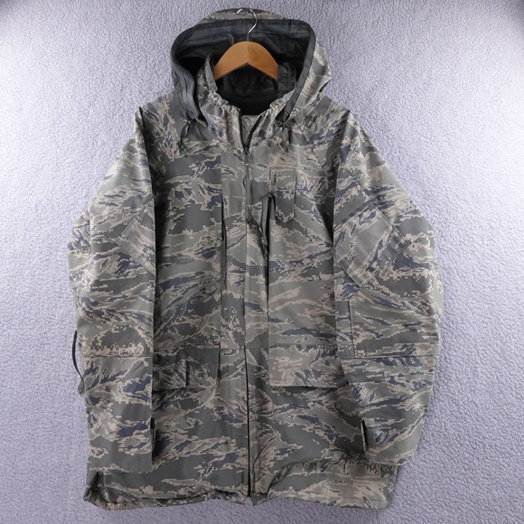 Propper Mens Large Regular ECWS Parka All Purpose Camouflage GoreTex Jacket